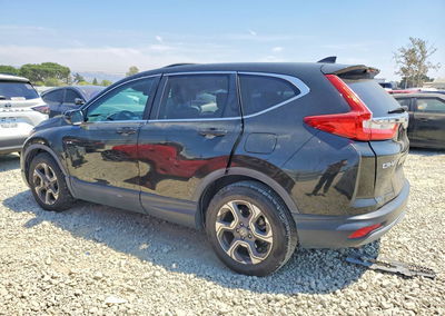 2019 Honda Cr-v Exl, пошкодження: Бік, Copart лот 64506836, фото 2 з 13