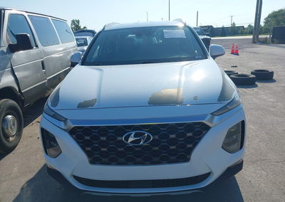 2019 Hyundai Santa Fe Sel Plus, daño Trasero, Iaai lote 45754327, foto 13 de 17