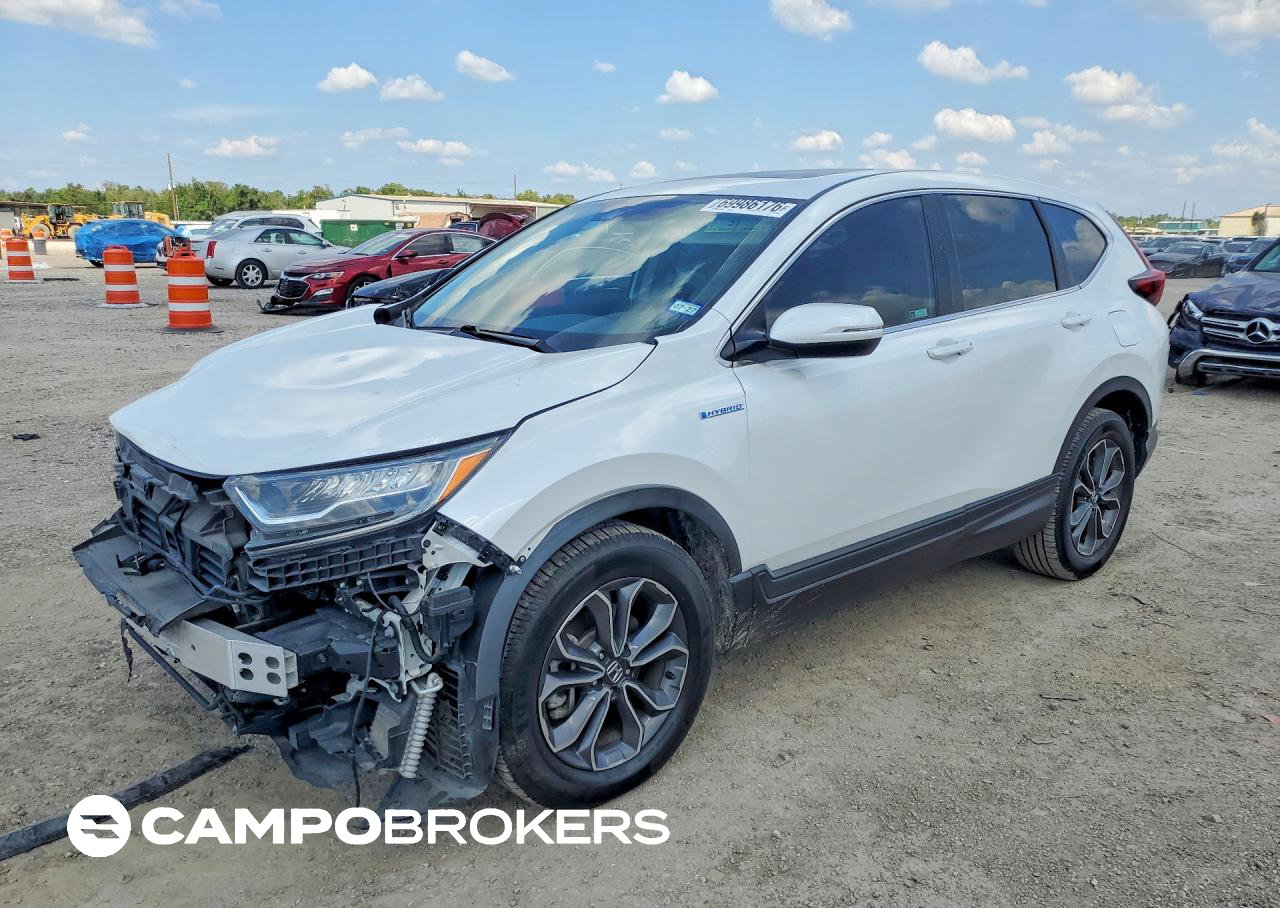 2022 Honda Cr-v Exl, пошкодження: Передня частина, Copart лот 69986176