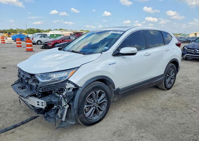2022 Honda Cr-v Exl, daño Frontal, Copart lote 69986176