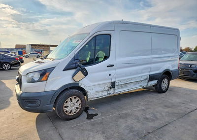 2021 Ford Transit 250 Delivery Van, пошкодження: Бік, Copart лот 70001996, фото 1 з 13