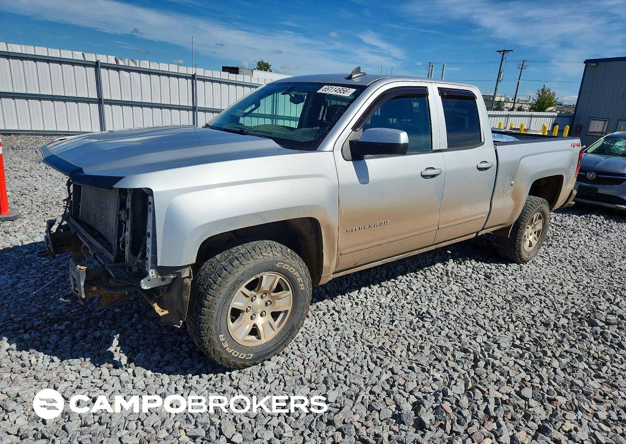 2019 Chevrolet Silverado Ld K1500 Lt, пошкодження: Передня частина, Copart лот 69114956
