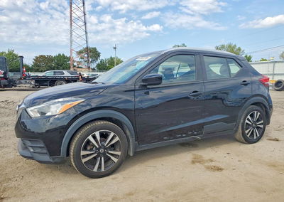 2020 Nissan Kicks Sv, daño Lateral, Copart lote 69169796