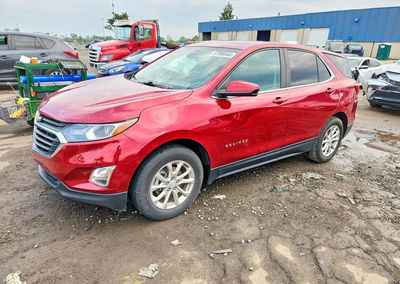 2021 Chevrolet Equinox Lt, пошкодження: Затоплення, Copart лот 67999946