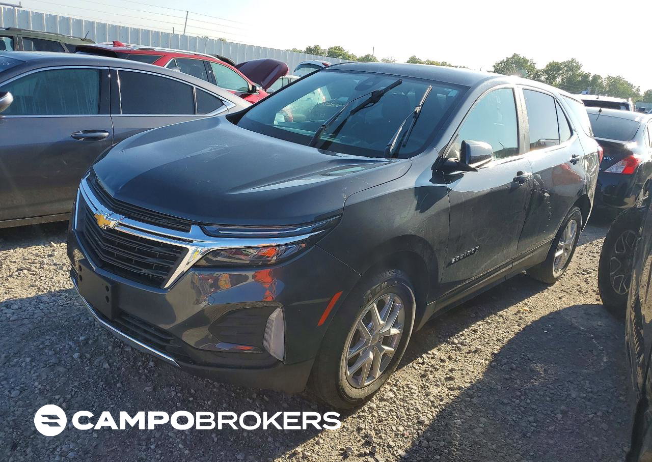 2022 Chevrolet Equinox Lt, uszkodzenie: Zalanie, Copart lot 66413496
