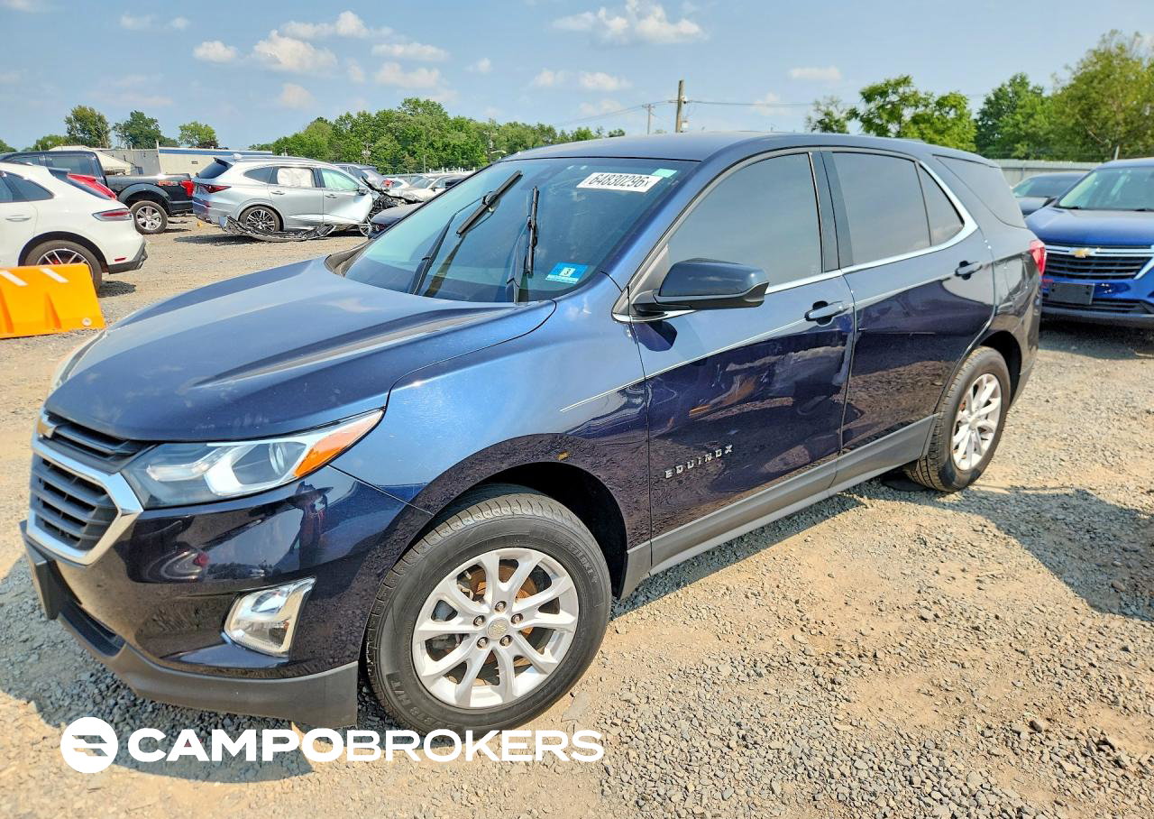2020 Chevrolet Equinox Lt, uszkodzenie: Zalanie, Copart lot 64830296