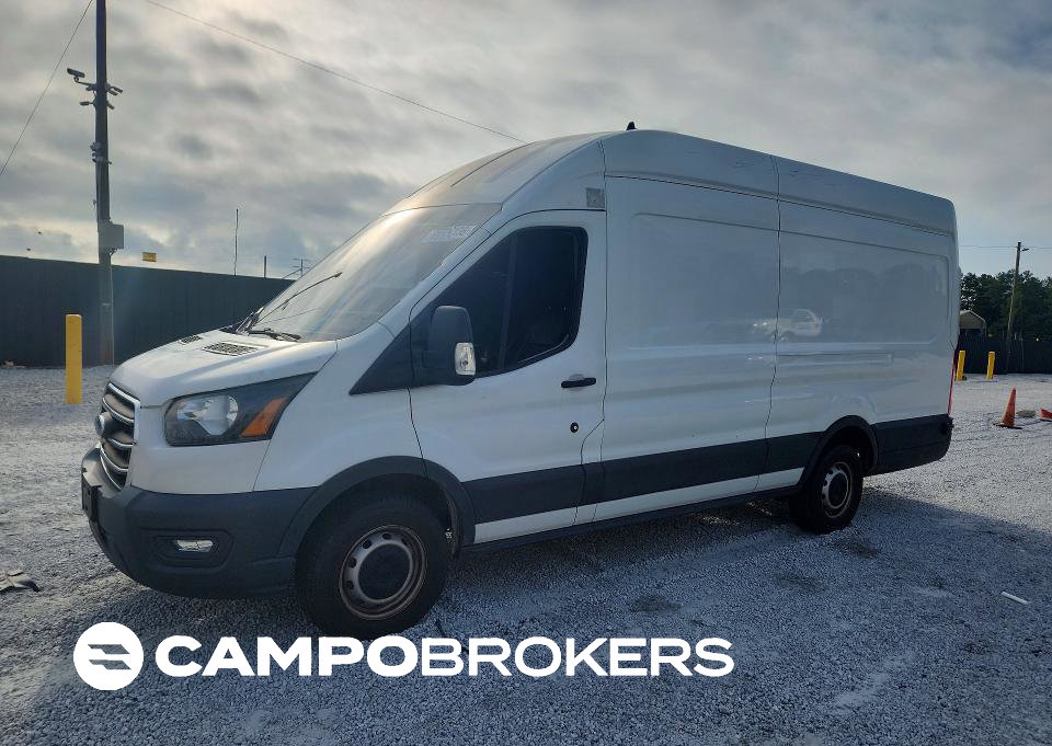 2020 Ford Transit 350 Delivery Van, Rear End damage, Copart lot 69124136