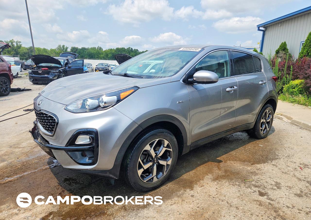 2020 Kia Sportage Lx, Front End damage, Copart lot 63056456