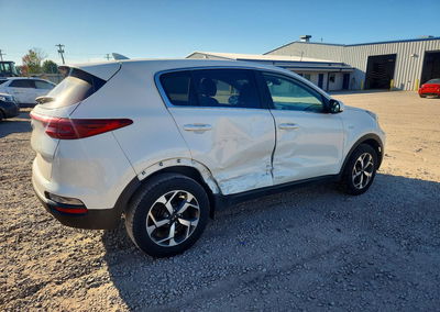 2020 Kia Sportage Lx, пошкодження: Бік, Copart лот 70423076, фото 3 з 14