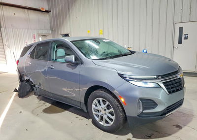 2024 Chevrolet Equinox Lt, daño Lateral, Copart lote 69368456, foto 4 de 13