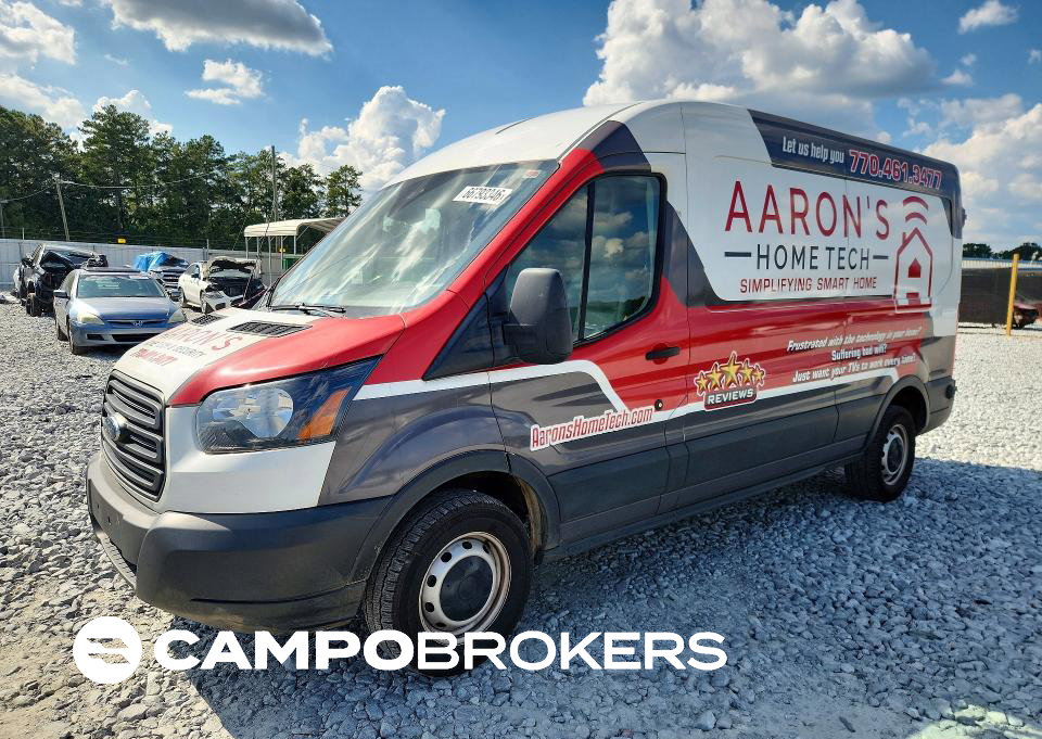 2019 Ford Transit 250 Delivery Van, uszkodzenie: Tył, Copart lot 66793346