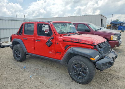 2021 Jeep Wrangler Unlimited Sport, Rollover damage, Copart lot 60627686, photo 4 of 13