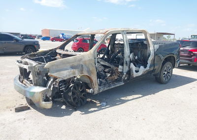 2021 Chevrolet Silverado 1500 2wd  Short Bed Lt, пошкодження: Exterior Burn, Iaai лот 45504316, фото 2 з 10
