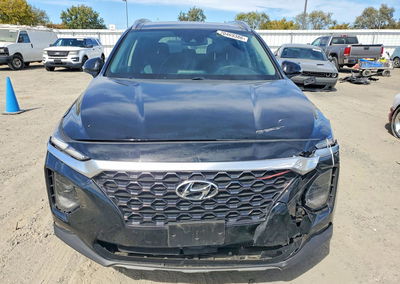 2020 Hyundai Santa Fe Sel, Front End damage, Copart lot 70469386, photo 5 of 12