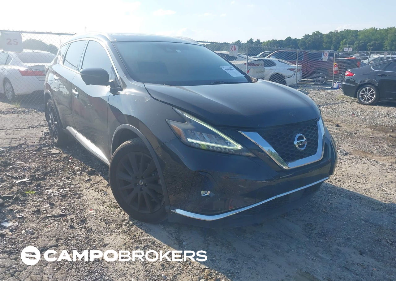 2019 Nissan Murano Platinum, uszkodzenie: Lewy tył, Iaai lot 45908862