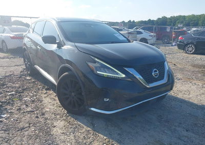 2019 Nissan Murano Platinum, Left Rear damage, Iaai lot 45908862