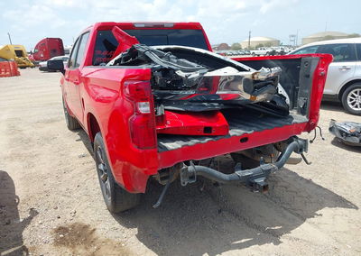 2021 Chevrolet Silverado 1500 2wd  Short Bed Lt, daño Front & Rear, Iaai lote 45787501, foto 3 de 18
