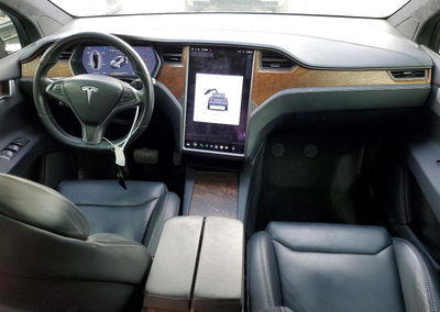 2019 Tesla Model X, daño Trasero, Copart lote 64669496, foto 8 de 13