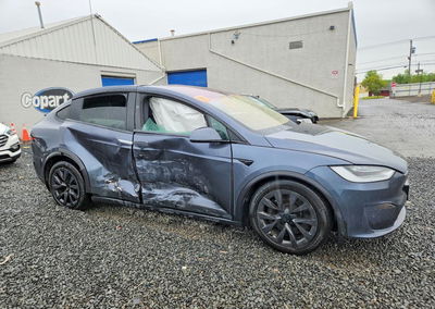 2023 Tesla Model X, uszkodzenie: Bok, Copart lot 54619436, zdjęcie 4 z 14