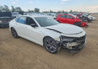 2021 Acura Tlx Tech A, uszkodzenie: Przód, Copart lot 66351316, zdjęcie 4 z 15