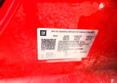 2019 Chevrolet Silverado Ld K1500 Lt, uszkodzenie: Przód, Copart lot 69302396, zdjęcie 12 z 12