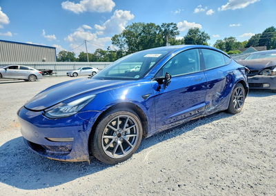 2021 Tesla Model 3, daño Trasero, Copart lote 67317266
