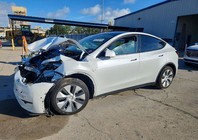 2020 Tesla Model Y, daño Frontal, Copart lote 67376516