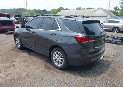 2023 Chevrolet Equinox Fwd Lt, Front End damage, Iaai lot 45648033, photo 3 of 16