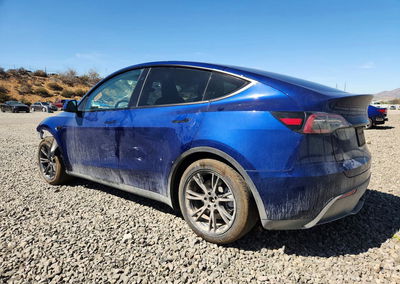 2025 Tesla Model Y, Front End damage, Copart lot 67924446, photo 2 of 15