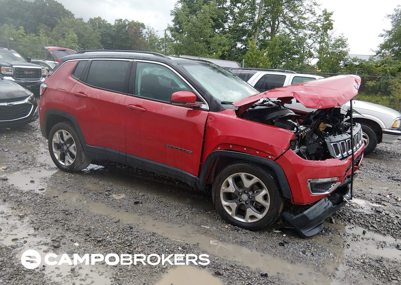 2020 Jeep Compass Limited 4x4, uszkodzenie: Prawy przód, Iaai lot 45651807