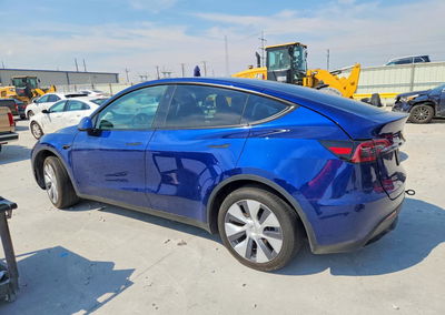 2024 Tesla Model Y, daño Lateral, Copart lote 70144586, foto 2 de 12