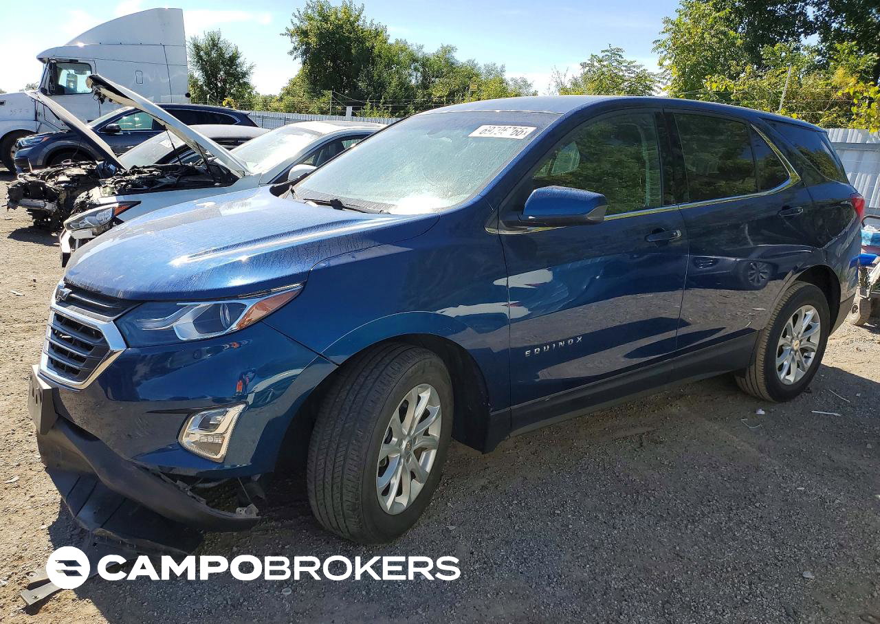 2019 Chevrolet Equinox Lt, uszkodzenie: Podwozie, Copart lot 69796766