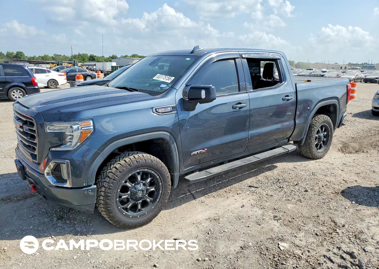 2020 Gmc Sierra K1500 At4, пошкодження: Днище, Copart лот 63175156