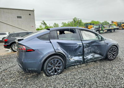 2023 Tesla Model X, uszkodzenie: Bok, Copart lot 54619436, zdjęcie 3 z 14