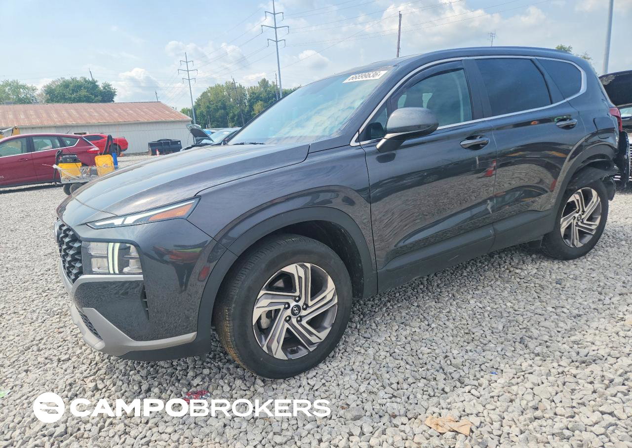 2023 Hyundai Santa Fe Se, uszkodzenie: Tył, Copart lot 66899636