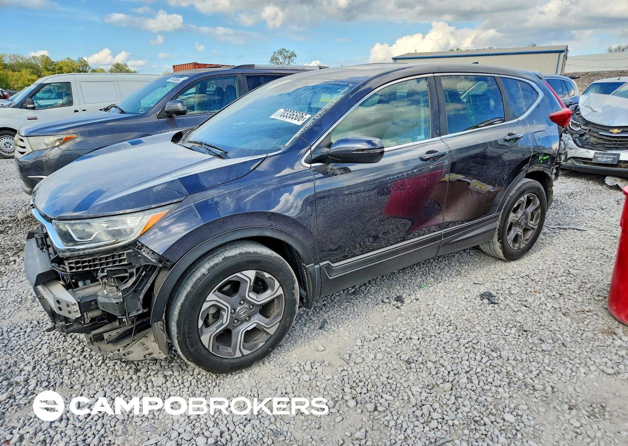 2019 Honda Cr-v Ex, uszkodzenie: Tył, Copart lot 70336506