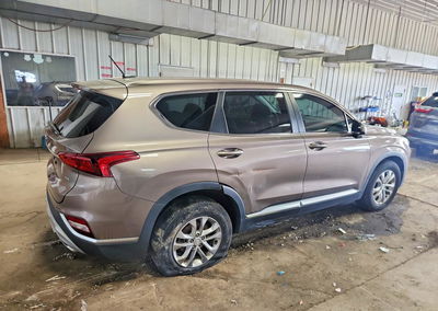 2019 Hyundai Santa Fe Se, Vandalism damage, Copart lot 69693766, photo 3 of 13