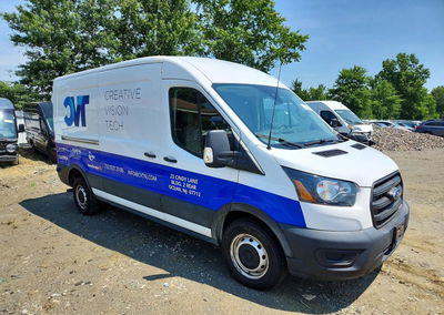 2020 Ford Transit 250 Delivery Van, uszkodzenie: Zalanie, Copart lot 61025446, zdjęcie 4 z 13