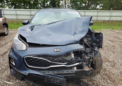2020 Kia Sportage Lx, daño Frontal, Copart lote 68857806, foto 5 de 14