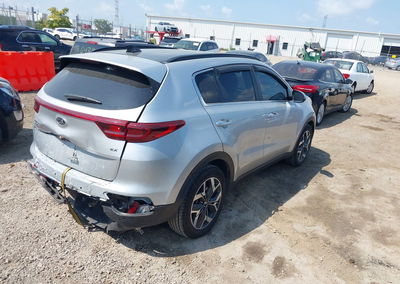 2020 Kia Sportage Ex, пошкодження: Задня частина, Iaai лот 45945722, фото 4 з 16