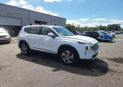 2022 Hyundai Santa Fe Sel, daño Lateral, Copart lote 70543046, foto 14 de 15