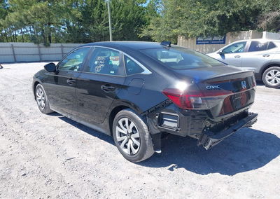 2026 Honda Civic Lx, daño Trasero, Iaai lote 46154638, foto 3 de 19