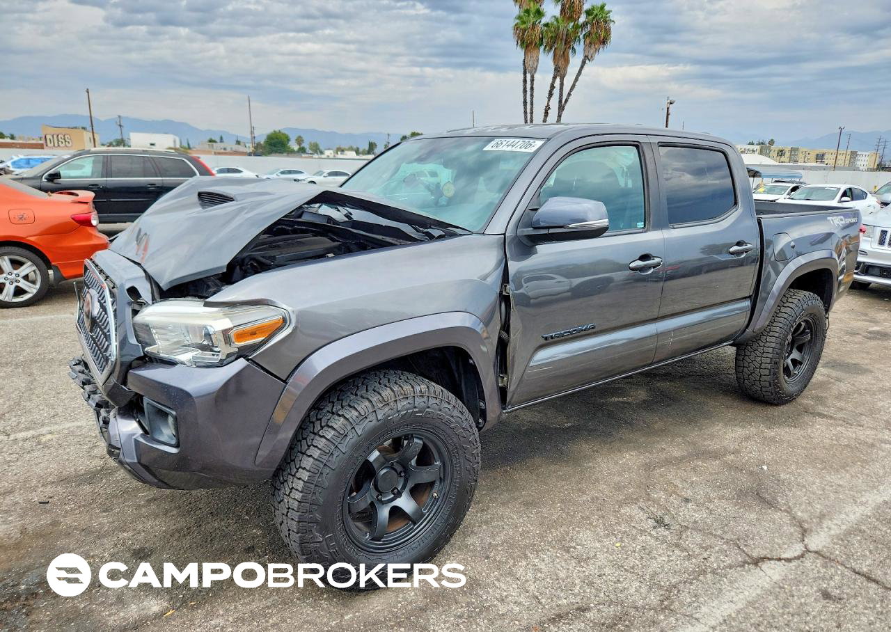 2019 Toyota Tacoma Trd Sport, daño Frontal, Copart lote 66144706
