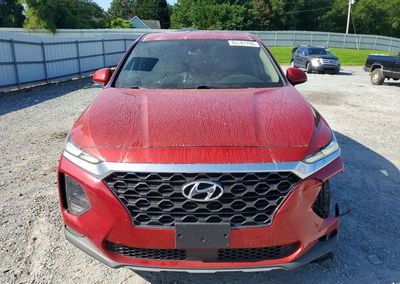 2019 Hyundai Santa Fe Sel 2.4l, daño Frontal, Copart lote 65161766, foto 5 de 12