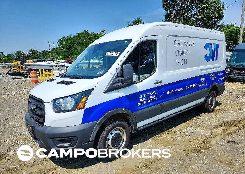 2020 Ford Transit 250 Delivery Van, uszkodzenie: Zalanie, Copart lot 61025446