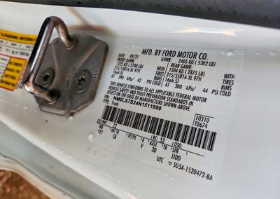 2022 Ford Transit Connect Xl Delivery Van, daño Abolladuras/rayones menores, Copart lote 66938206, foto 12 de 12