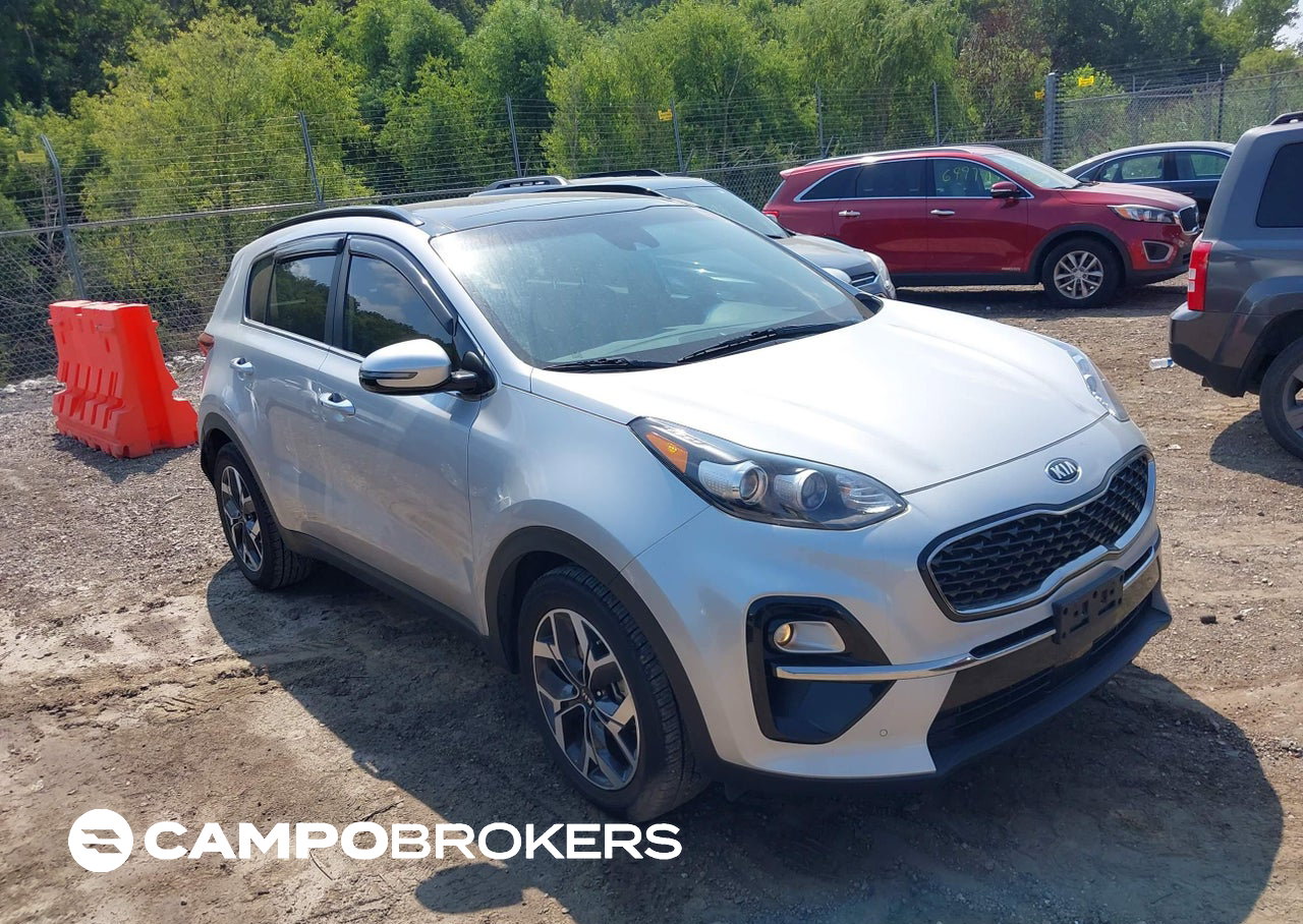 2020 Kia Sportage Ex, пошкодження: Задня частина, Iaai лот 45945722