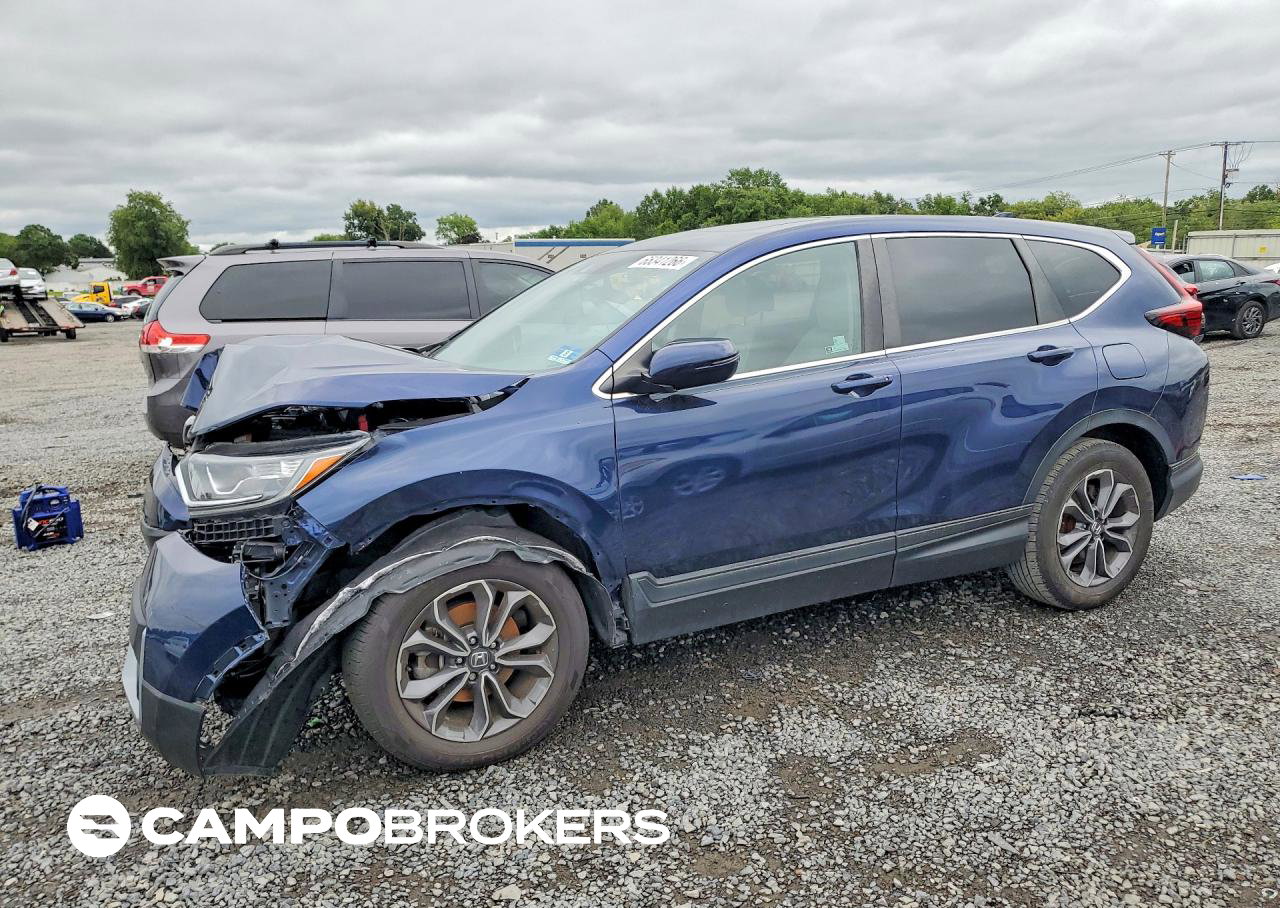 2020 Honda Cr-v Ex, uszkodzenie: Przód, Copart lot 65341266
