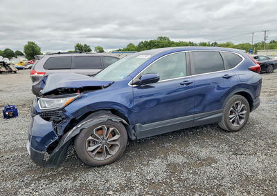 2020 Honda Cr-v Ex, Front End damage, Copart lot 65341266