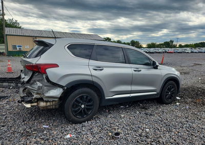 2020 Hyundai Santa Fe Se, daño Trasero, Copart lote 68206296, foto 3 de 13